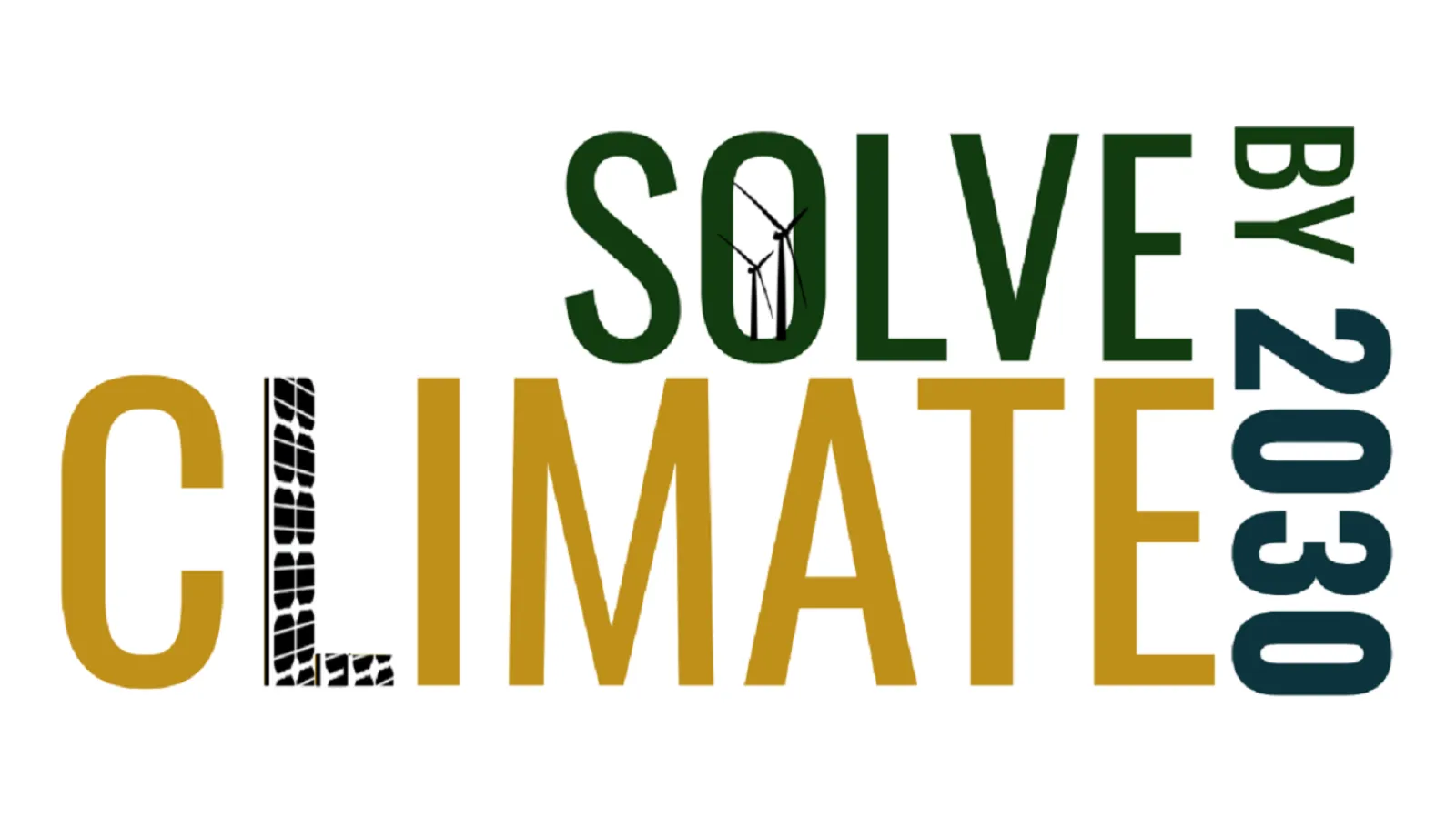 Solve Climate By 2030 poster 