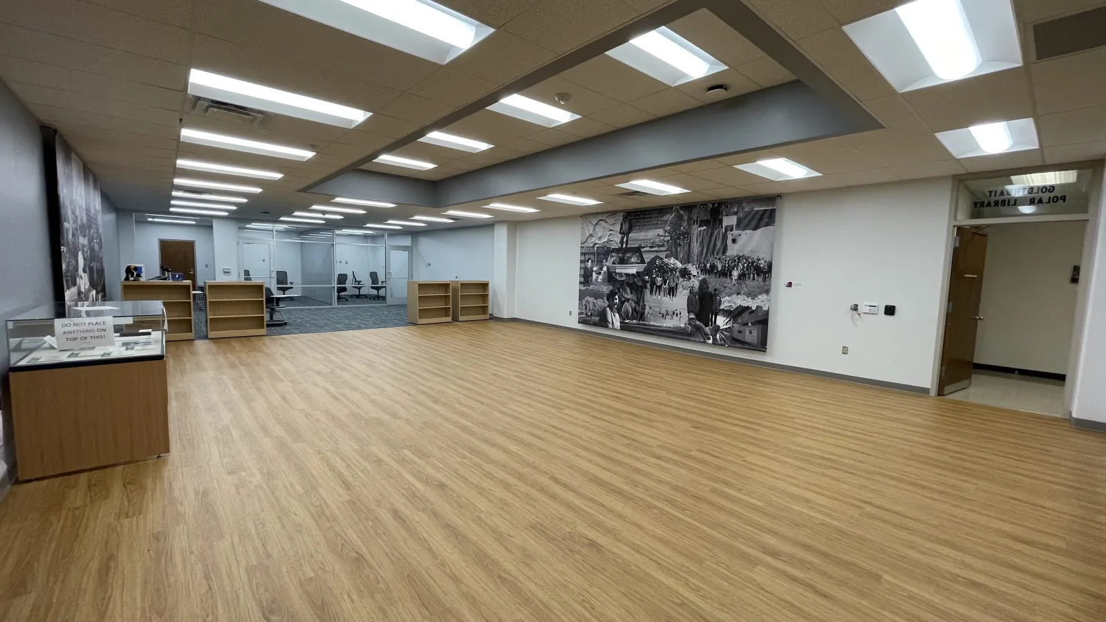 Goldthwait Polar Library angled view