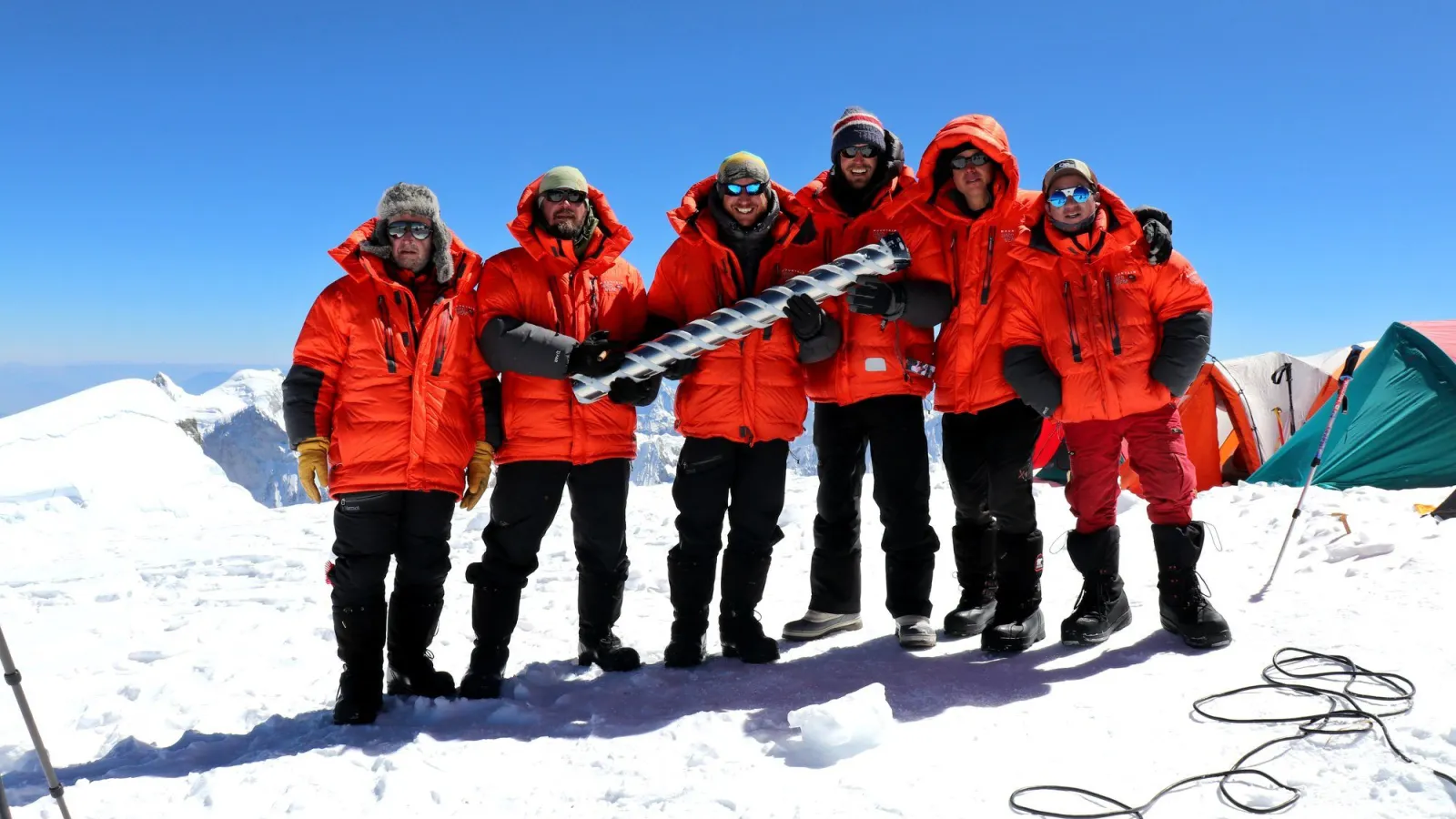 Huascara summit