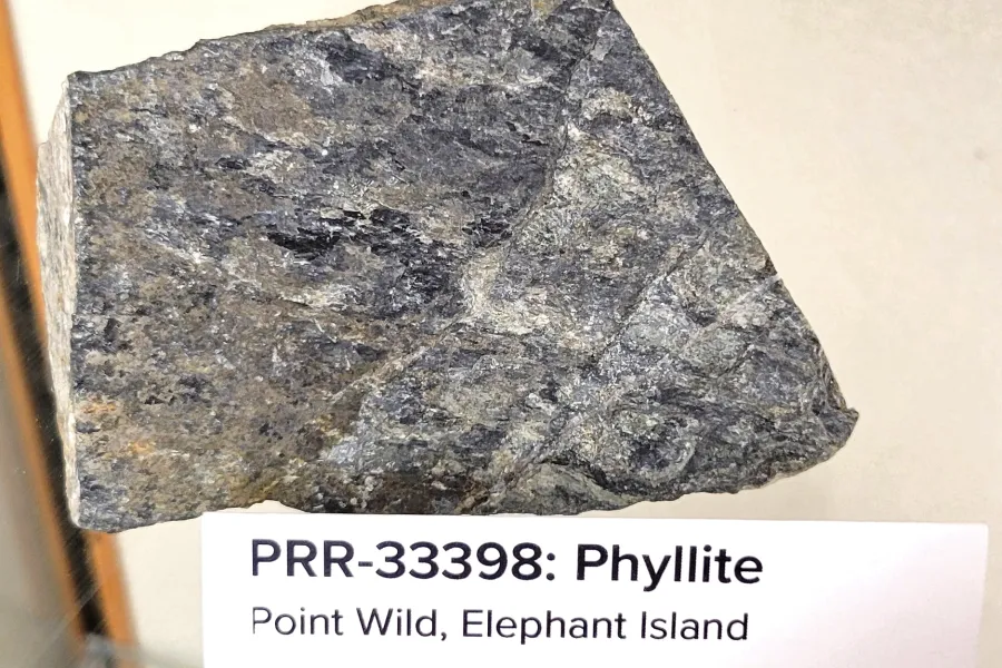 A piece of rock.