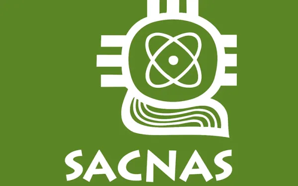 SACNAS logo, details in caption
