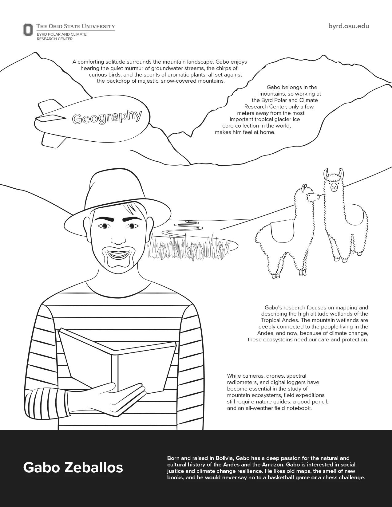 Science Snapshot Coloring Book: Gabo Zeballos