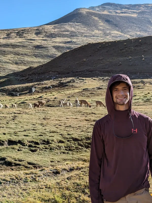Tal taken during fieldwork in the Cordillera Huaytapallana, Peru (2024)